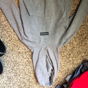 SOLD EUC Hurley grey Hoodie SZ XS (4/5)